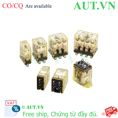 Ảnh của Rơ le công suất IDEC RH3V2-LDWDC12 11 chân PCB 10A