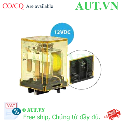 Ảnh của Rơ le công suất IDEC RR1BA-U DC12 5 chân dẹt 10A