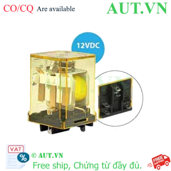 Ảnh của Rơ le công suất IDEC RR1BA-U DC12 5 chân dẹt 10A