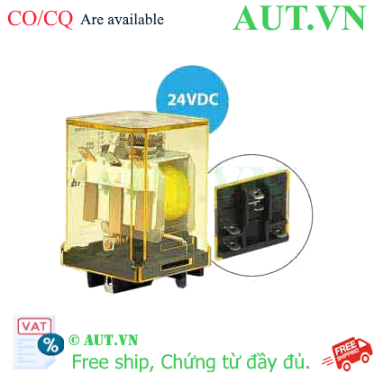 Ảnh của Rơ le công suất IDEC RR1BA-U DC24 5 chân dẹt 10A