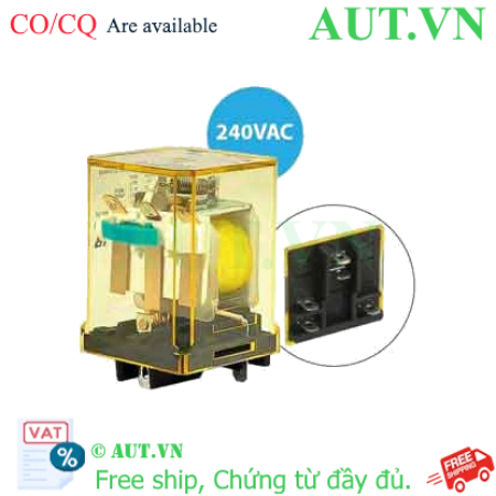 Ảnh của Rơ le công suất IDEC RR1BA-UC AC240 5 chân dẹt 10A
