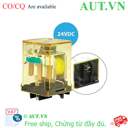 Ảnh của Rơ le công suất IDEC RR1BA-UC DC24 5 chân dẹt 10A