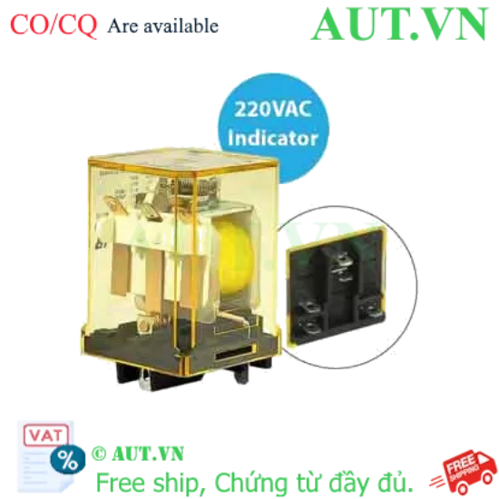 Ảnh của Rơ le công suất IDEC RR1BA-UL AC220 5 chân dẹt 10A