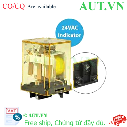 Ảnh của Rơ le công suất IDEC RR1BA-UL AC24 5 chân dẹt 10A