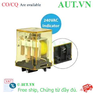 Ảnh của Rơ le công suất IDEC RR1BA-UL AC240 5 chân dẹt 10A