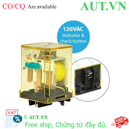 Ảnh của Rơ le công suất IDEC RR1BA-ULC AC120 5 chân dẹt 10A