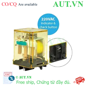 Ảnh của Rơ le công suất IDEC RR1BA-ULC AC220 5 chân dẹt 10A