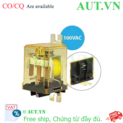Ảnh của Rơ le công suất IDEC RR1BA-US AC100 5 chân dẹt 10A