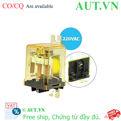 Ảnh của Rơ le công suất IDEC RR1BA-US AC220 5 chân dẹt 10A