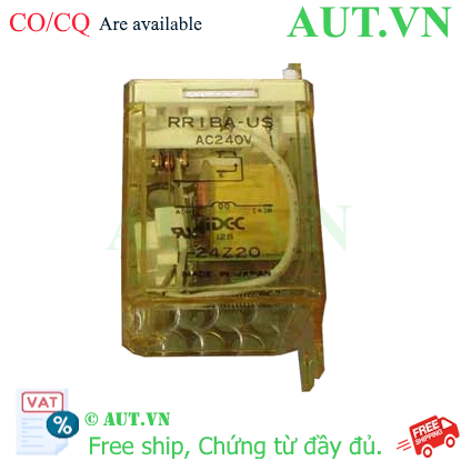 Ảnh của Rơ le công suất IDEC RR1BA-US AC240 5 chân dẹt 10A