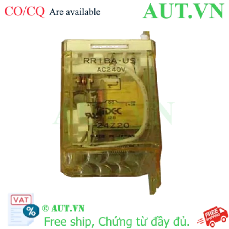 Ảnh của Rơ le công suất IDEC RR1BA-US AC240 5 chân dẹt 10A