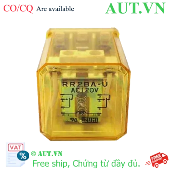 Ảnh của Rơ le công suất IDEC RR2BA-U AC120 8 chân dẹt 10A