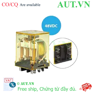 Ảnh của Rơ le công suất IDEC RR2BA-U DC48 8 chân dẹt 10A