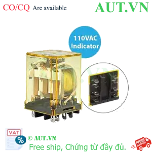 Ảnh của Rơ le công suất IDEC RR2BA-UL AC110 8 chân dẹt 10A