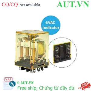 Ảnh của Rơ le công suất IDEC RR2BA-UL AC6 8 chân dẹt 10A