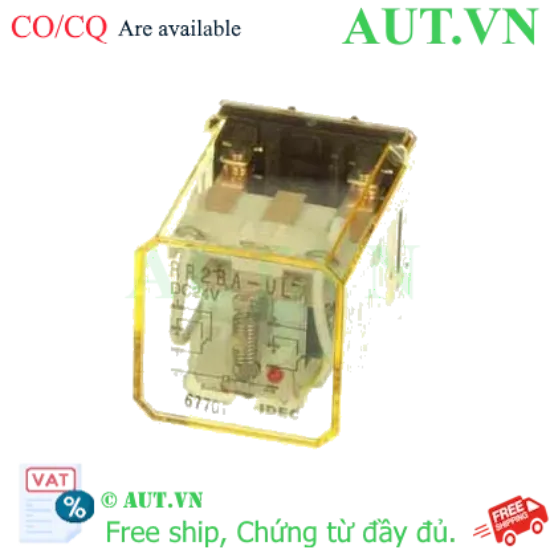 Ảnh của Rơ le công suất IDEC RR2BA-UL DC24 8 chân dẹt 10A