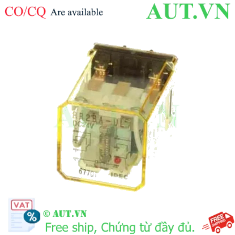 Ảnh của Rơ le công suất IDEC RR2BA-UL DC24 8 chân dẹt 10A