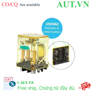 Ảnh của Rơ le công suất IDEC RR2BA-ULC AC200 8 chân dẹt 10A