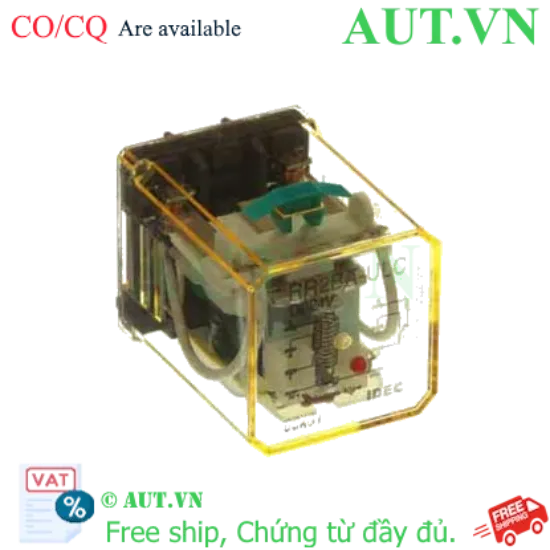 Ảnh của Rơ le công suất IDEC RR2BA-ULC DC24 8 chân dẹt 10A