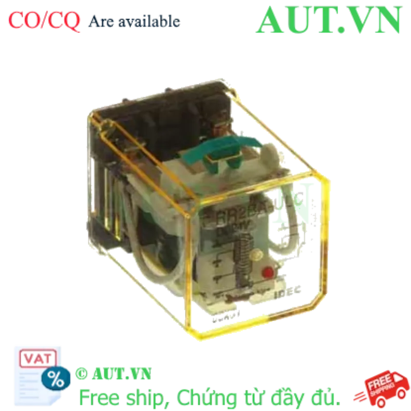 Ảnh của Rơ le công suất IDEC RR2BA-ULC DC24 8 chân dẹt 10A