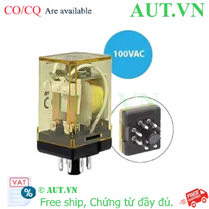 Ảnh của Rơ le công suất IDEC RR2P-U AC100 8 chân tròn 10A