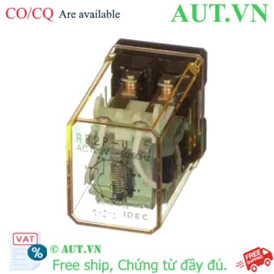 Ảnh của Rơ le công suất IDEC RR2P-U AC120 8 chân tròn 10A