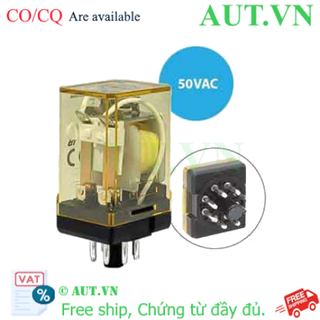 Ảnh của Rơ le công suất IDEC RR2P-U AC50 8 chân tròn 10A