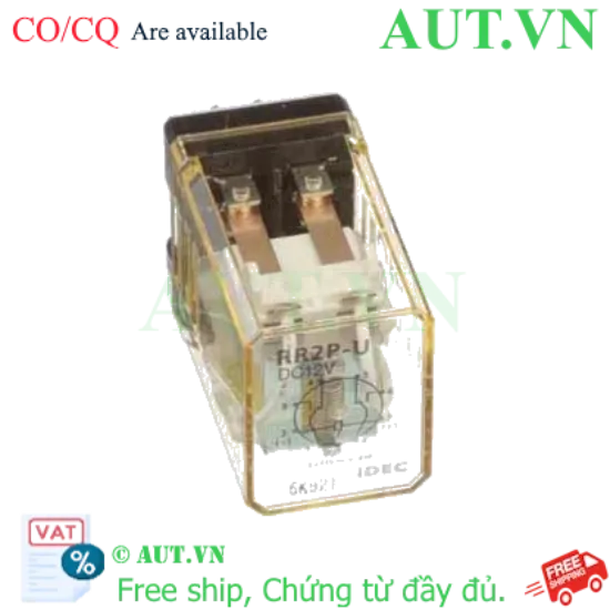 Ảnh của Rơ le công suất IDEC RR2P-U DC12 8 chân tròn 10A