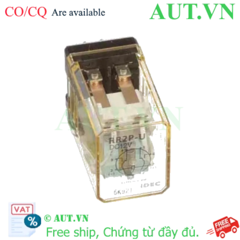 Ảnh của Rơ le công suất IDEC RR2P-U DC12 8 chân tròn 10A