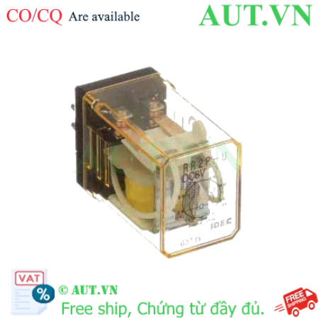 Ảnh của Rơ le công suất IDEC RR2P-U DC6 8 chân tròn 10A