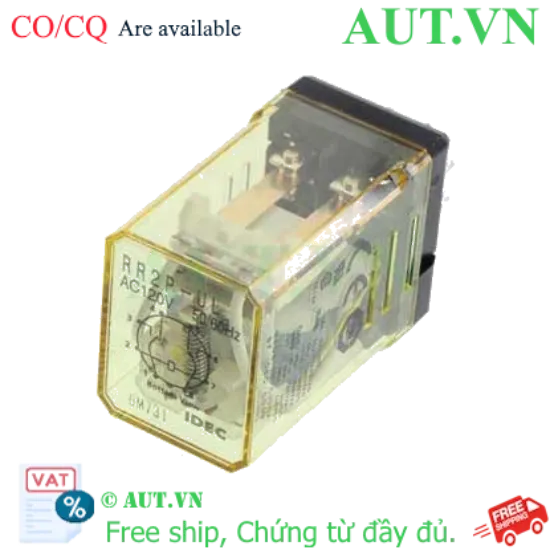 Ảnh của Rơ le công suất IDEC RR2P-UL AC120 8 chân tròn 10A