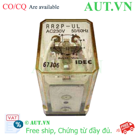 Ảnh của Rơ le công suất IDEC RR2P-UL AC230 8 chân tròn 10A