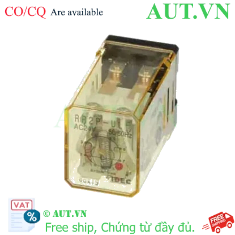 Ảnh của Rơ le công suất IDEC RR2P-UL AC24 8 chân tròn 10A