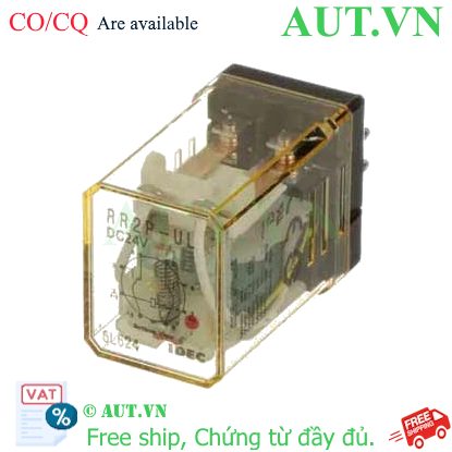 Ảnh của Rơ le công suất IDEC RR2P-UL DC24 8 chân tròn 10A