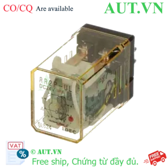 Ảnh của Rơ le công suất IDEC RR2P-UL DC24 8 chân tròn 10A
