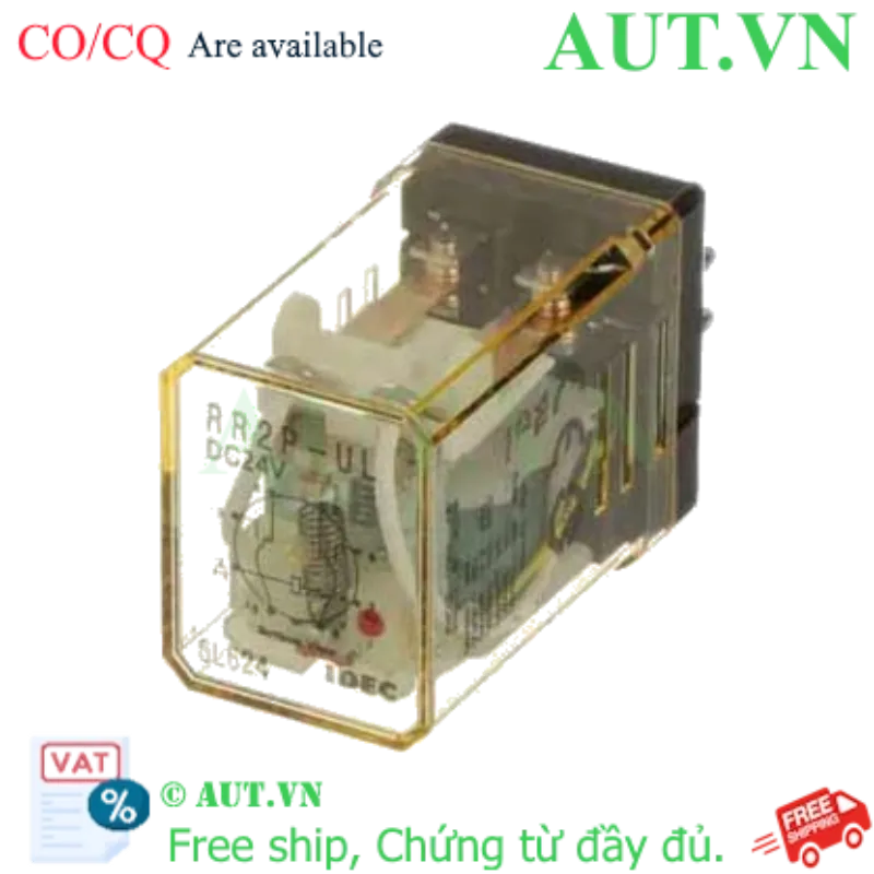 Ảnh của Rơ le công suất IDEC RR2P-UL DC24 8 chân tròn 10A