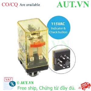 Ảnh của Rơ le công suất IDEC RR2P-ULC AC115 8 chân tròn 10A
