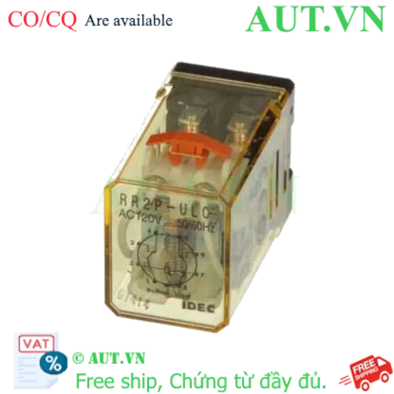 Ảnh của Rơ le công suất IDEC RR2P-ULC AC120 8 chân tròn 10A