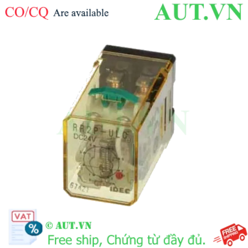 Ảnh của Rơ le công suất IDEC RR2P-ULC DC24 8 chân tròn 10A