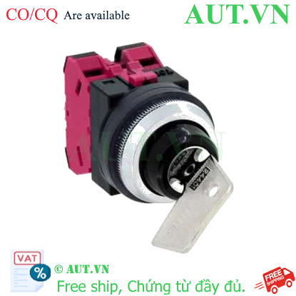 Ảnh của Công tắc chìa khóa 3 vị trí IDEC ASN32K02N-NO24401-MAU D30 2NC