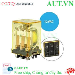 Ảnh của Rơ le công suất IDEC RR3B-U AC12 11 chân dẹt 10A