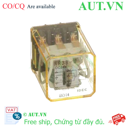 Ảnh của Rơ le công suất IDEC RR3B-U DC24 11 chân dẹt 10A