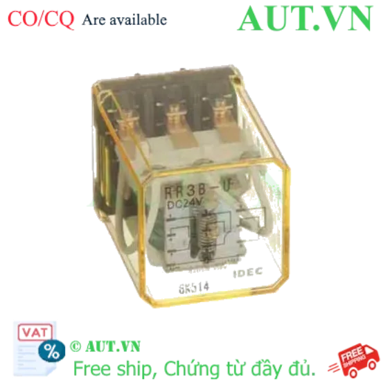 Ảnh của Rơ le công suất IDEC RR3B-U DC24 11 chân dẹt 10A