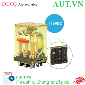 Ảnh của Rơ le công suất IDEC RR3B-UC DC110 11 chân dẹt 10A