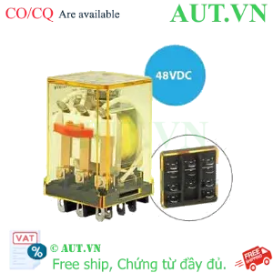 Ảnh của Rơ le công suất IDEC RR3B-UC DC48 11 chân dẹt 10A