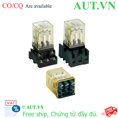 Ảnh của Rơ le công suất IDEC RR3P-UC AC24 11 chân tròn 10A