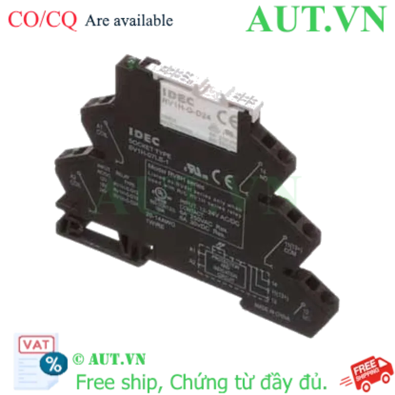 Ảnh của Rơ le IDEC RV8H-S-AD24 24VAC/DC 6A 5 chân tròn
