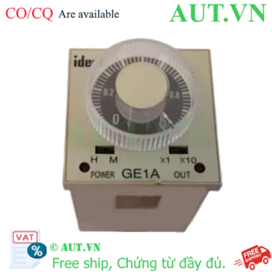 Ảnh của Rơ le thời gian 220v GE1A-B10HA220 Idec chính hãng 100%