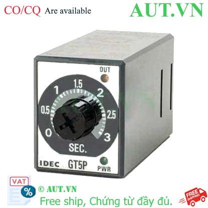 Ảnh của Rơ le thời gian One-shot IDEC GT5P-P3SA200 3s, 8 chân tròn