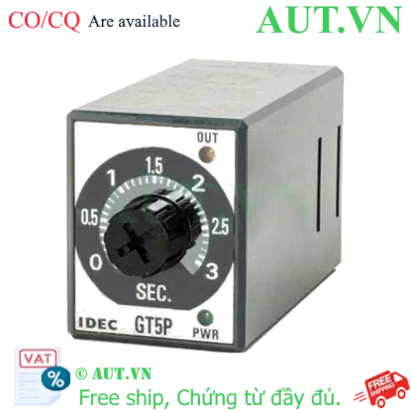 Ảnh của Rơ le thời gian One-shot IDEC GT5P-P3SA200 3s, 8 chân tròn